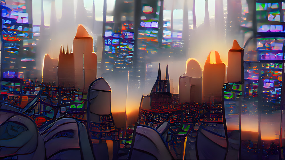 …eine Stadt, die erwacht
