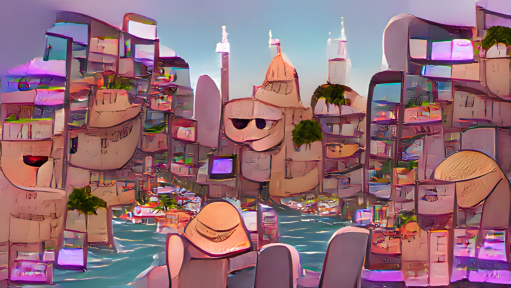 …eine Stadt im Urlaub