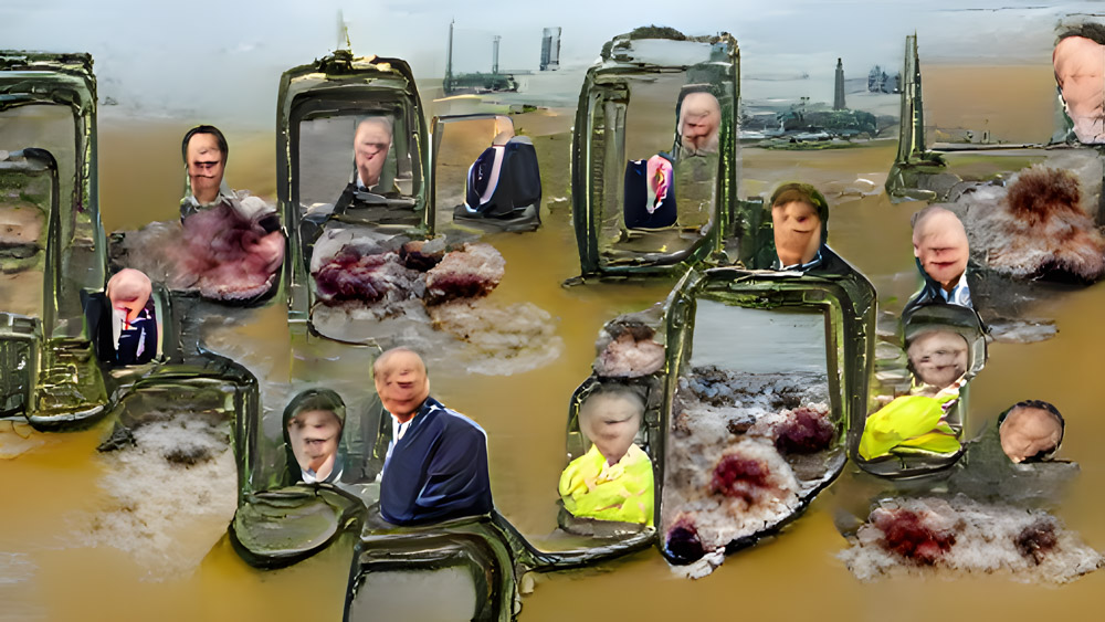 …ein verseuchter Spiegel einer massenmordenden Elite