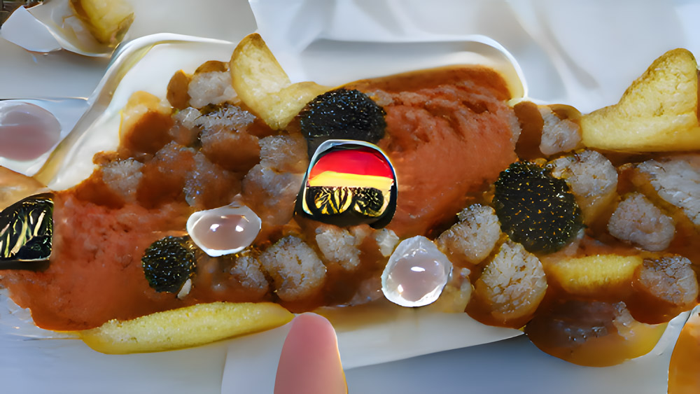 …der Kaviar auf meiner Currywurst