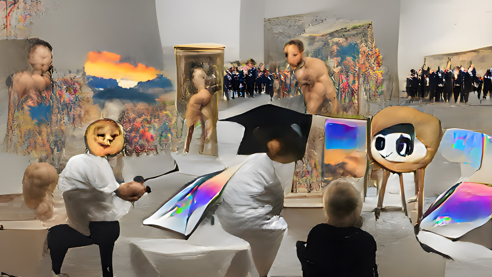 …ein Blick in die Zukunft der Kunst