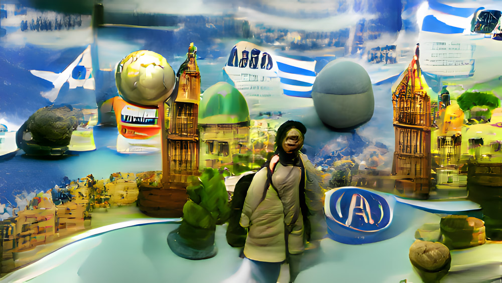 …ein Besuch im Ausland. INTERNATIONAL!