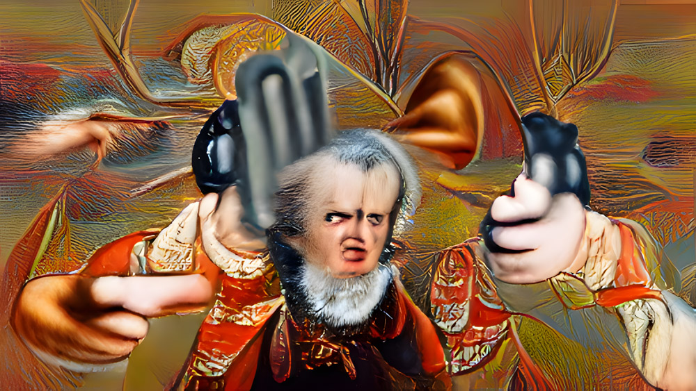 …wenn jemand versucht, Dich bei 120 dB lautem Death Metal zu fragen, was Mozart wohl dazu gesagt hätte.