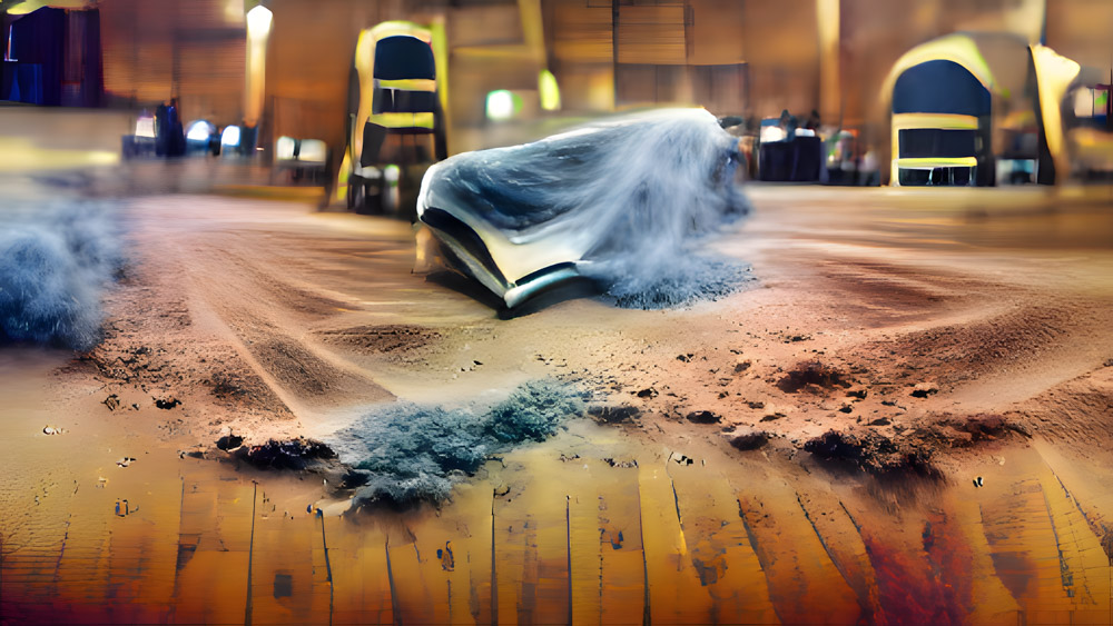 …a dust that take time to settles in.