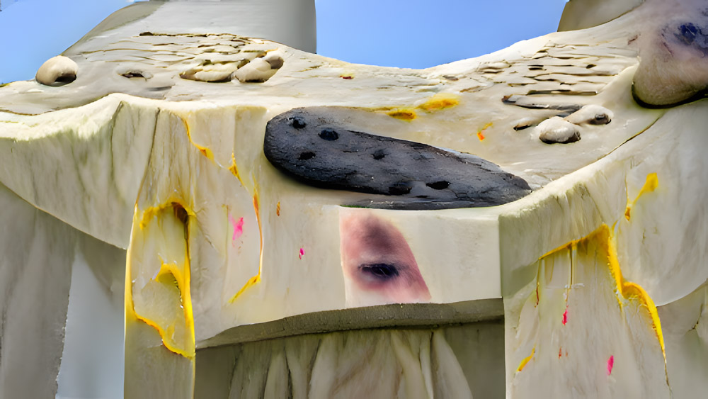 …der Fettfleck auf dem Obelisken