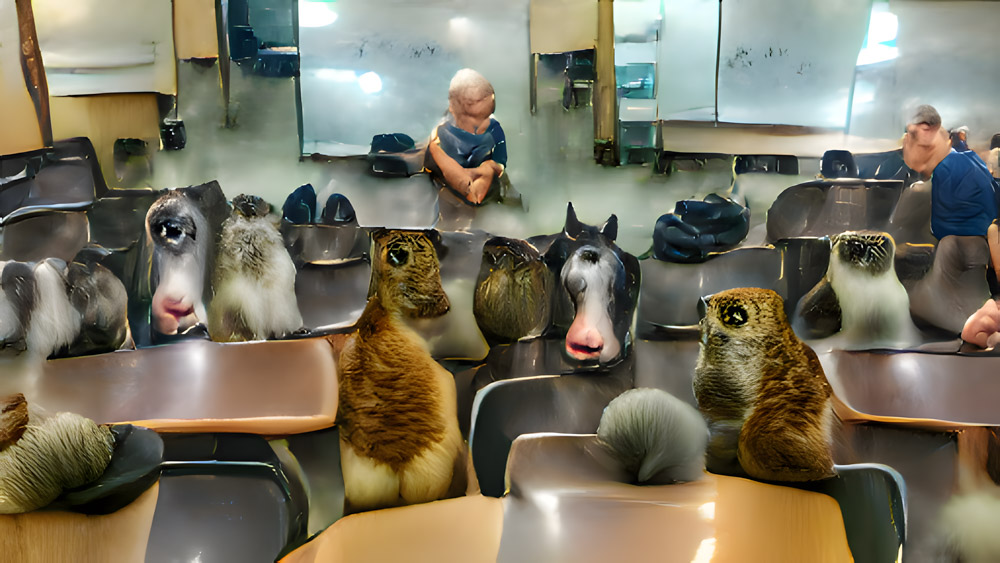 …ein Klassentreffen neugieriger Menschen