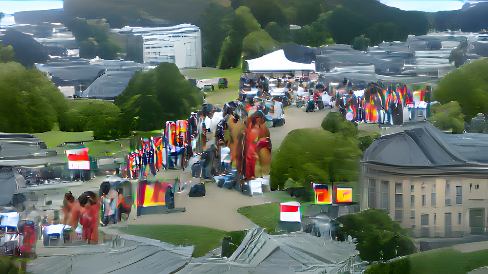 …Menschen aus aller Welt in Kassel