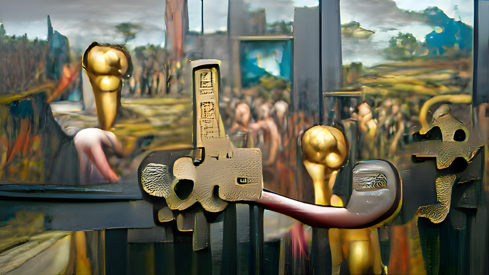 …ein Schlüssel zum grossen Tor zur Welt der Kunst